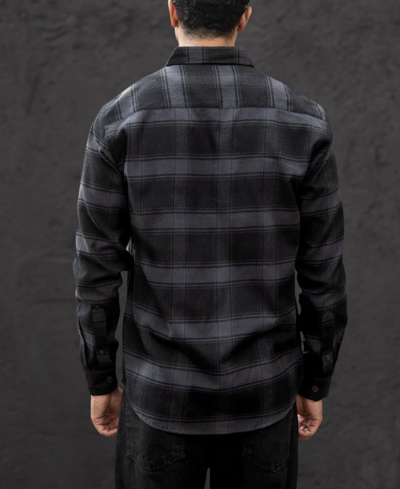 Black Checks Shirt