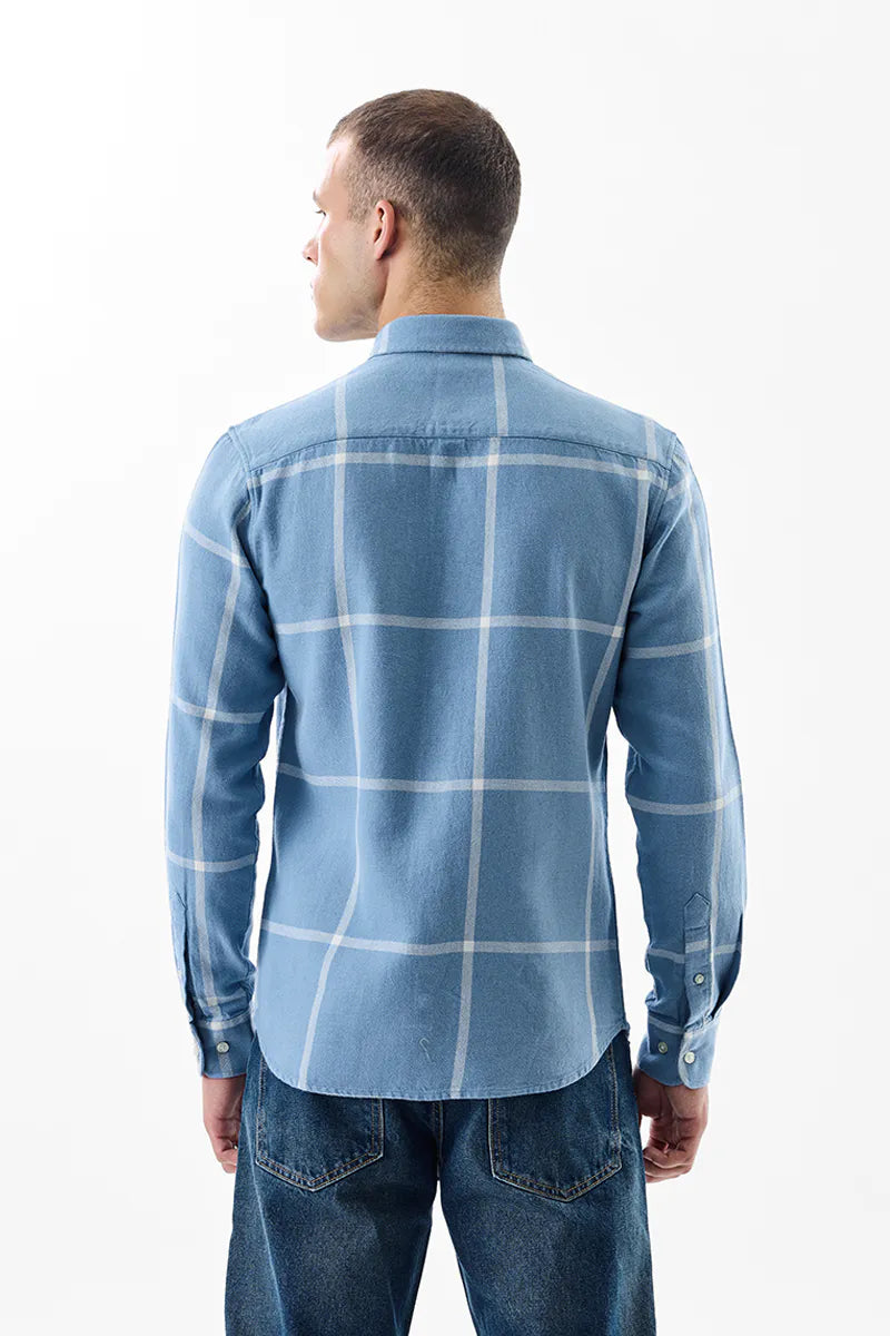 Blue Checks Oxford Shirt