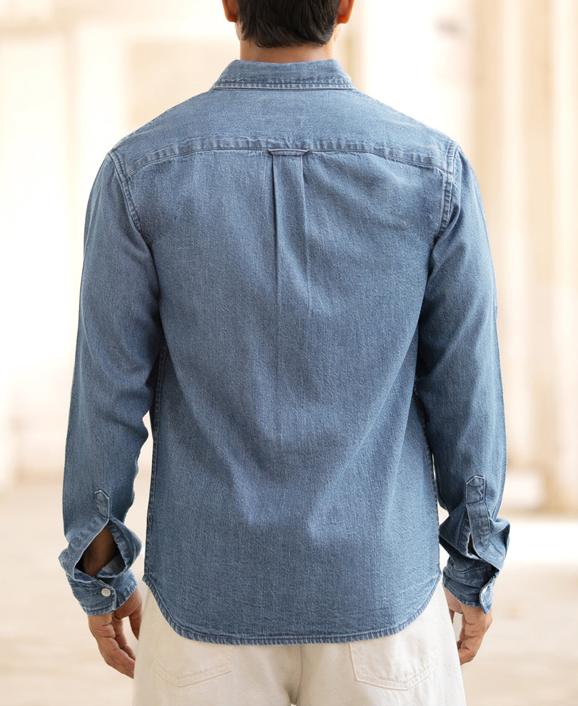 Light Blue Denim Shirt