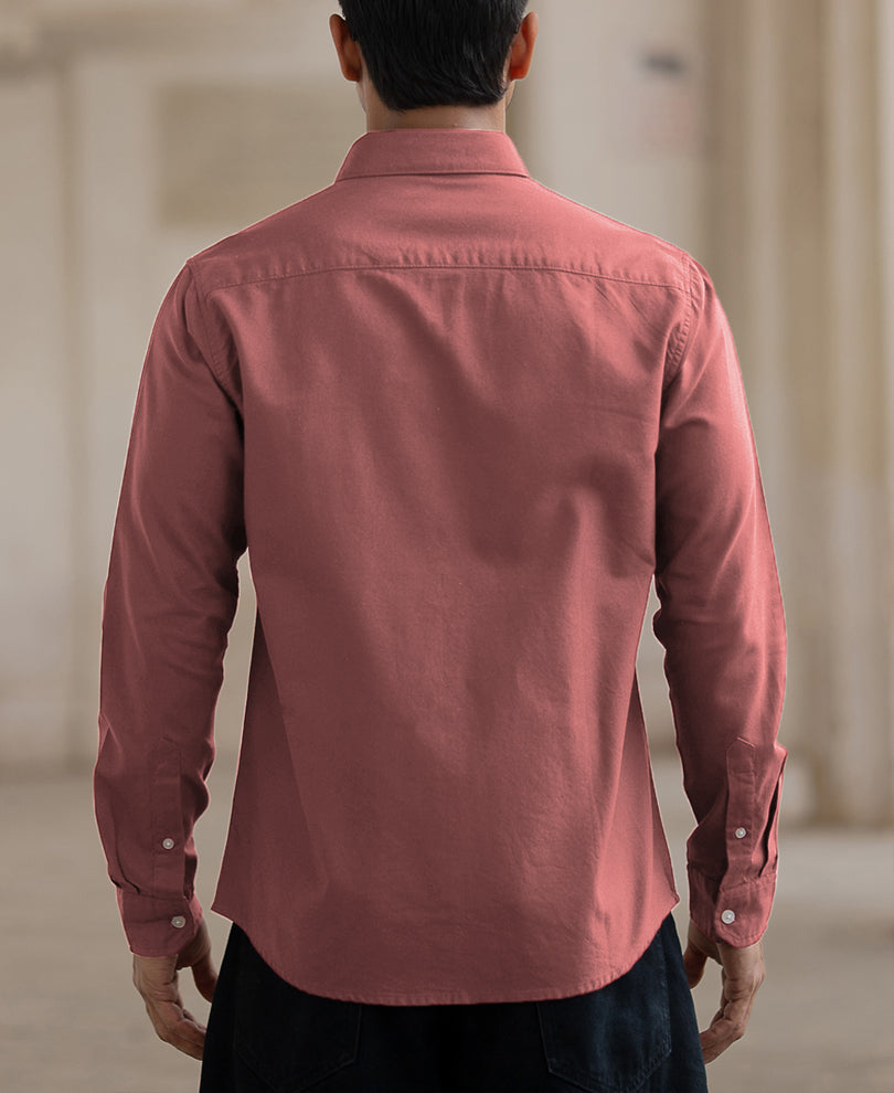Dusty Rose Lightweight Cotton Shirt