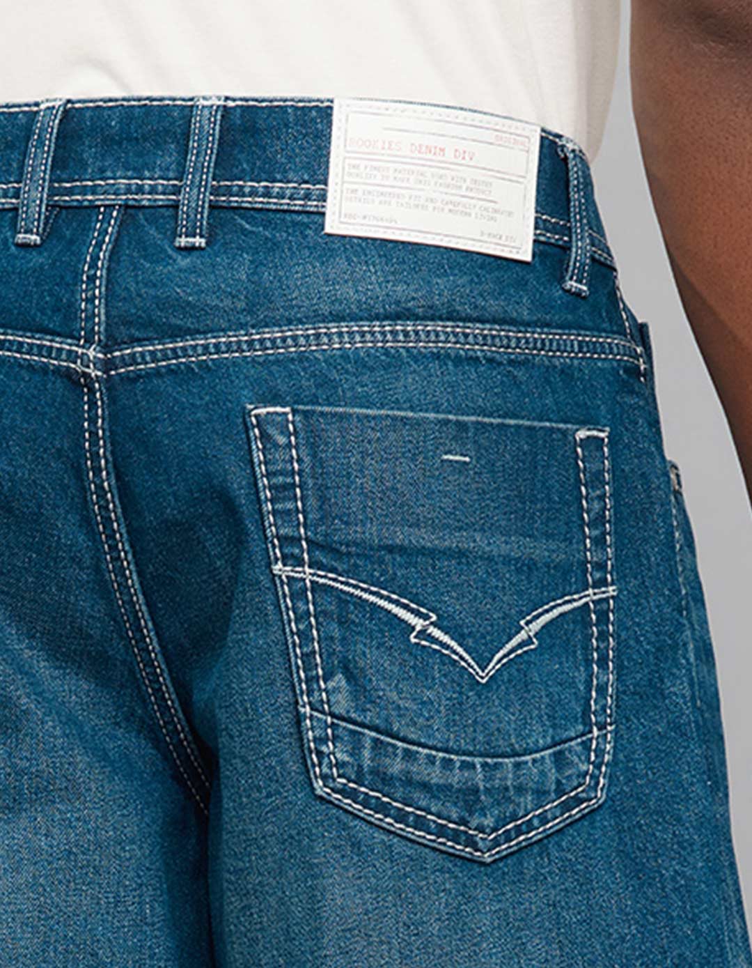 Medium Blue Extra Loose Fit Jeans